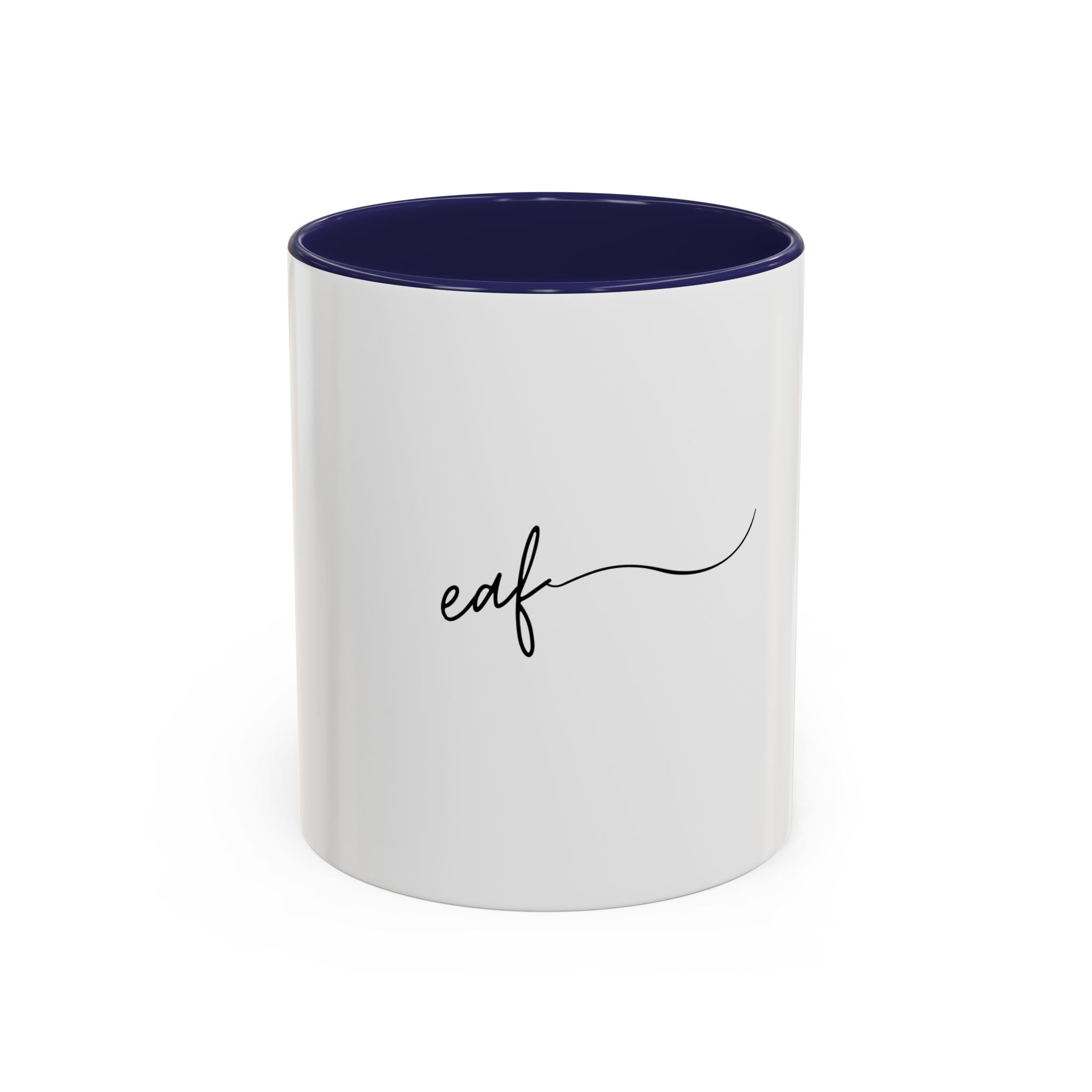 My Signature Accent Coffee Mug - Personalized Monogram Ceramic Cup
