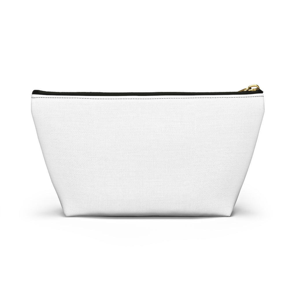 My Signature Monogram Script Accessory Pouch — Minimalist Everything T-Bottom Bag