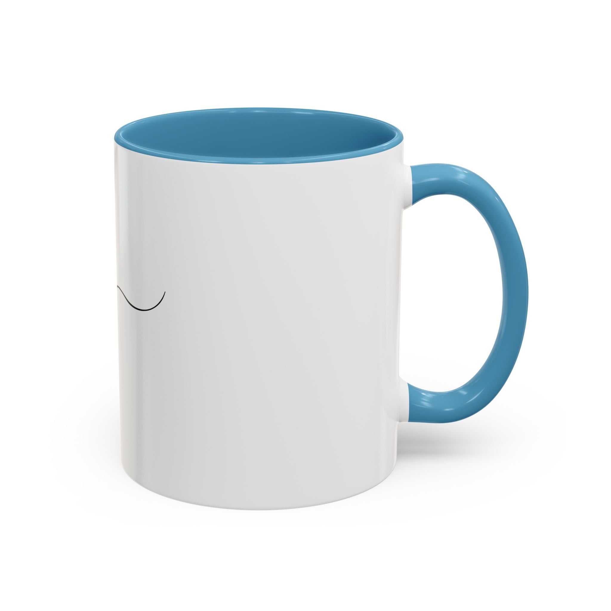 My Signature Accent Coffee Mug - Personalized Monogram Ceramic Cup