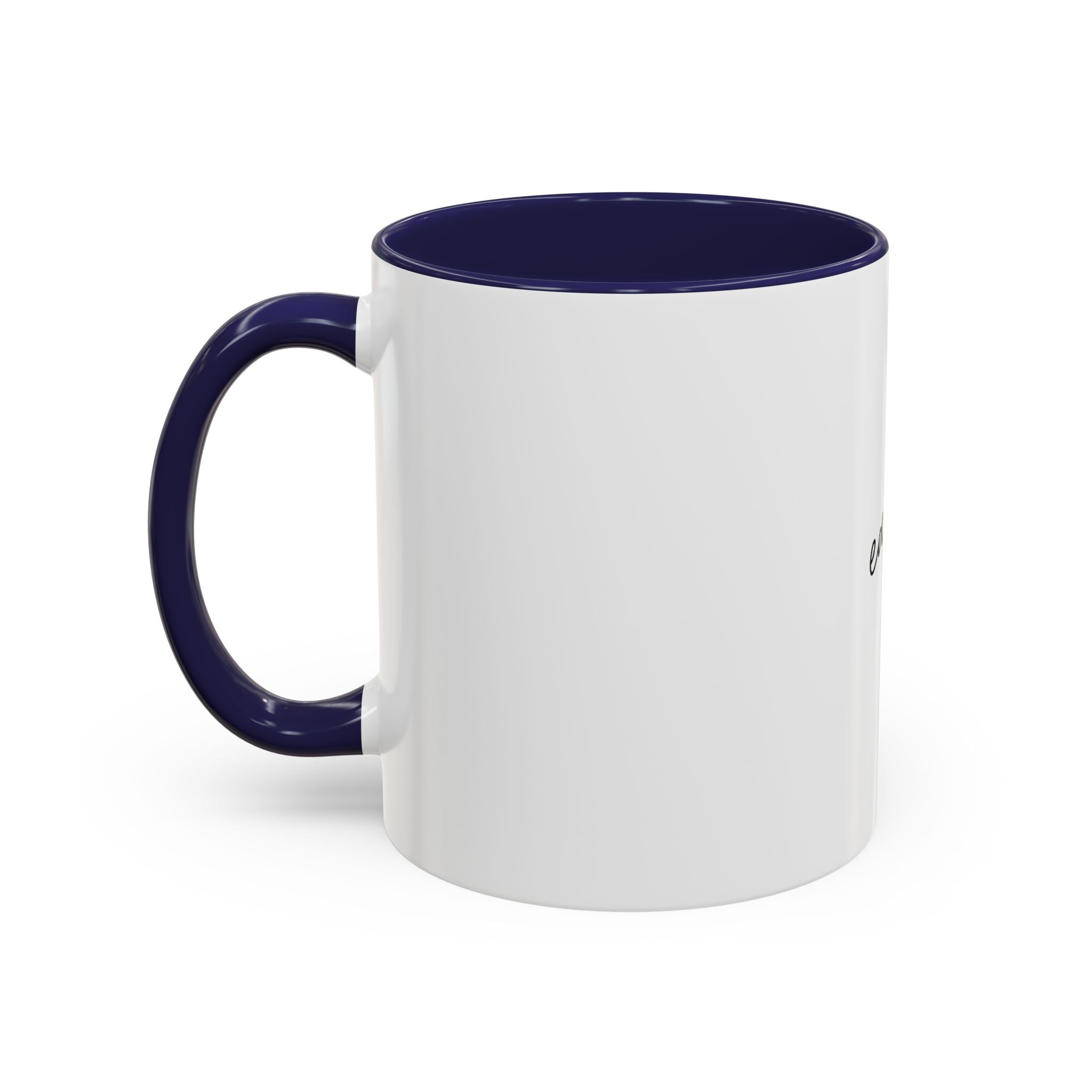 My Signature Accent Coffee Mug - Personalized Monogram Ceramic Cup