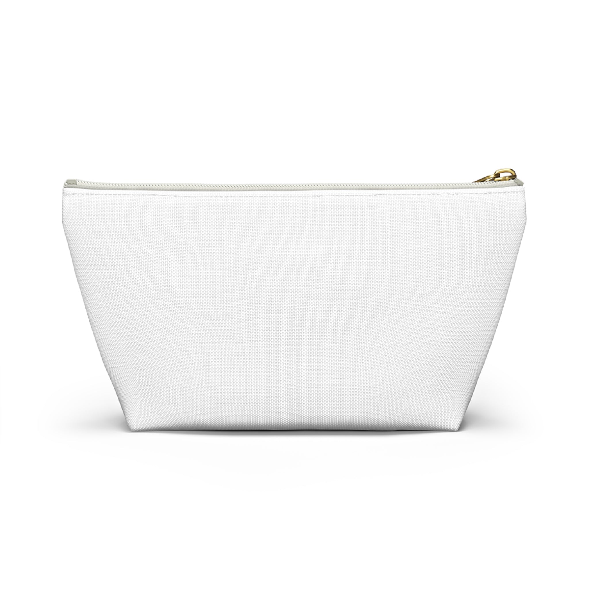 My Signature Monogram Script Accessory Pouch — Minimalist Everything T-Bottom Bag
