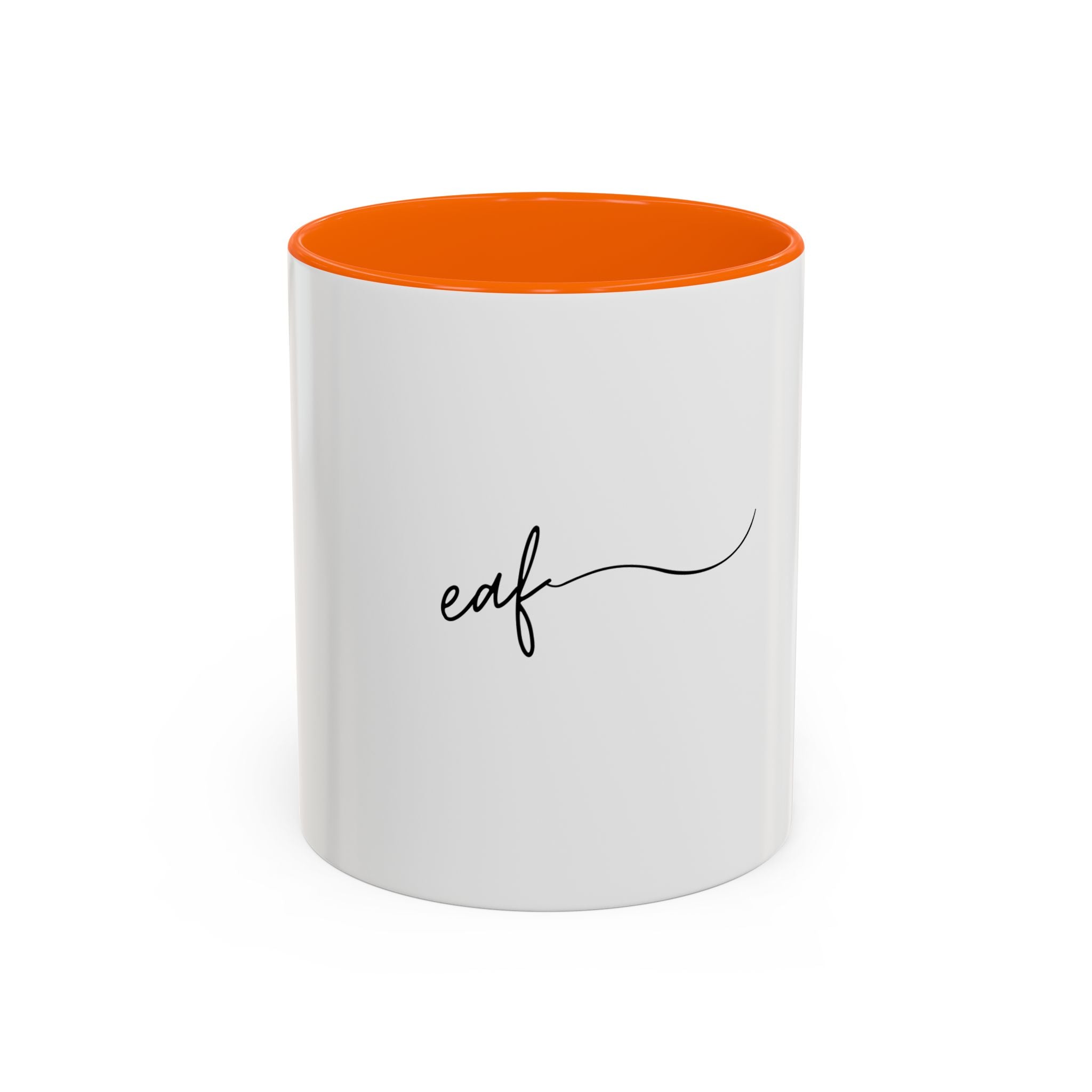 My Signature Accent Coffee Mug - Personalized Monogram Ceramic Cup