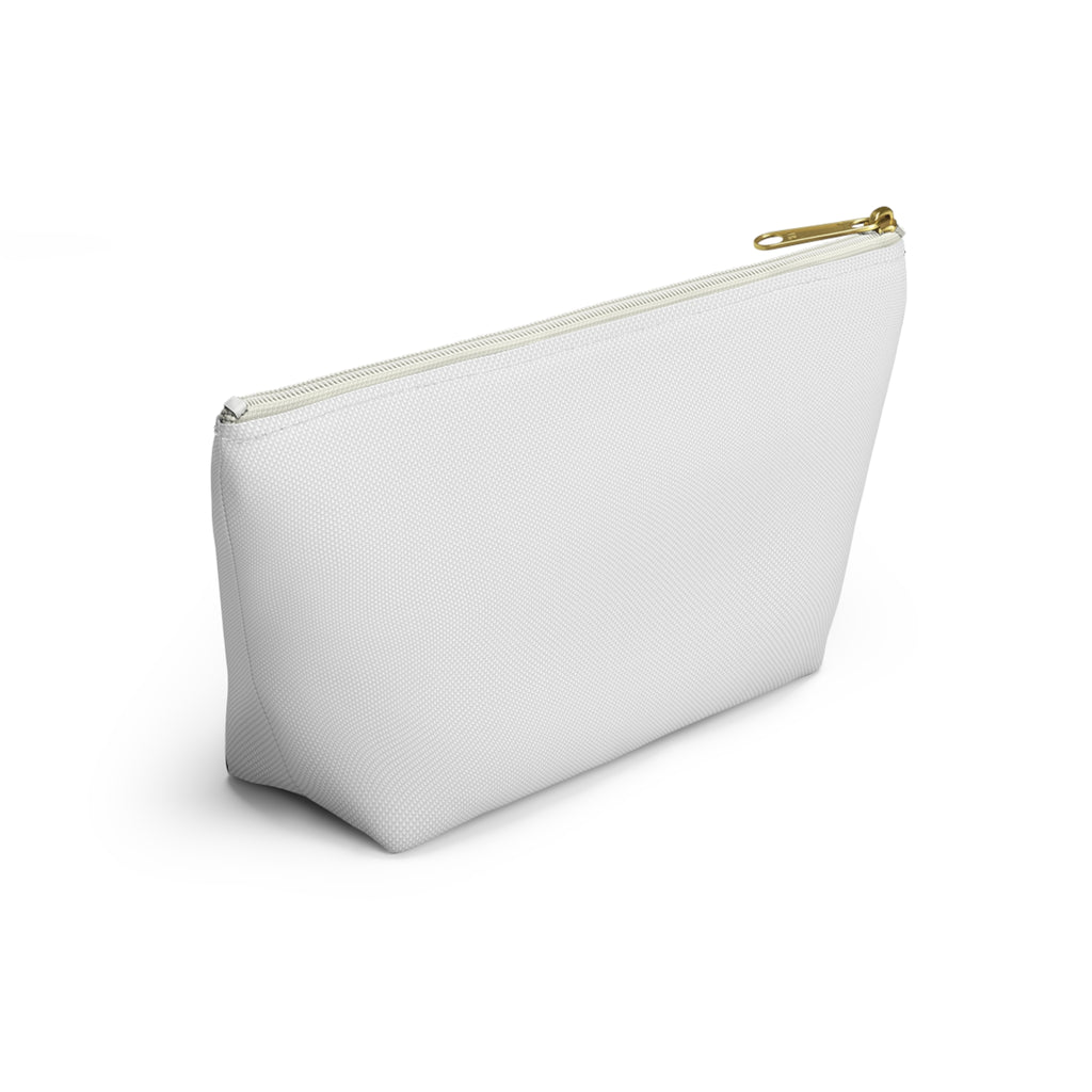 My Signature Monogram Script Accessory Pouch — Minimalist Everything T-Bottom Bag