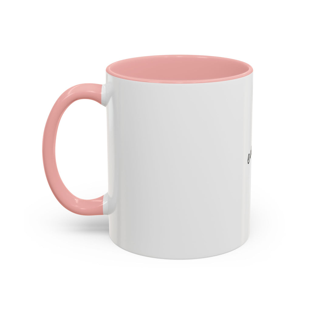 My Signature Accent Coffee Mug - Personalized Monogram Ceramic Cup