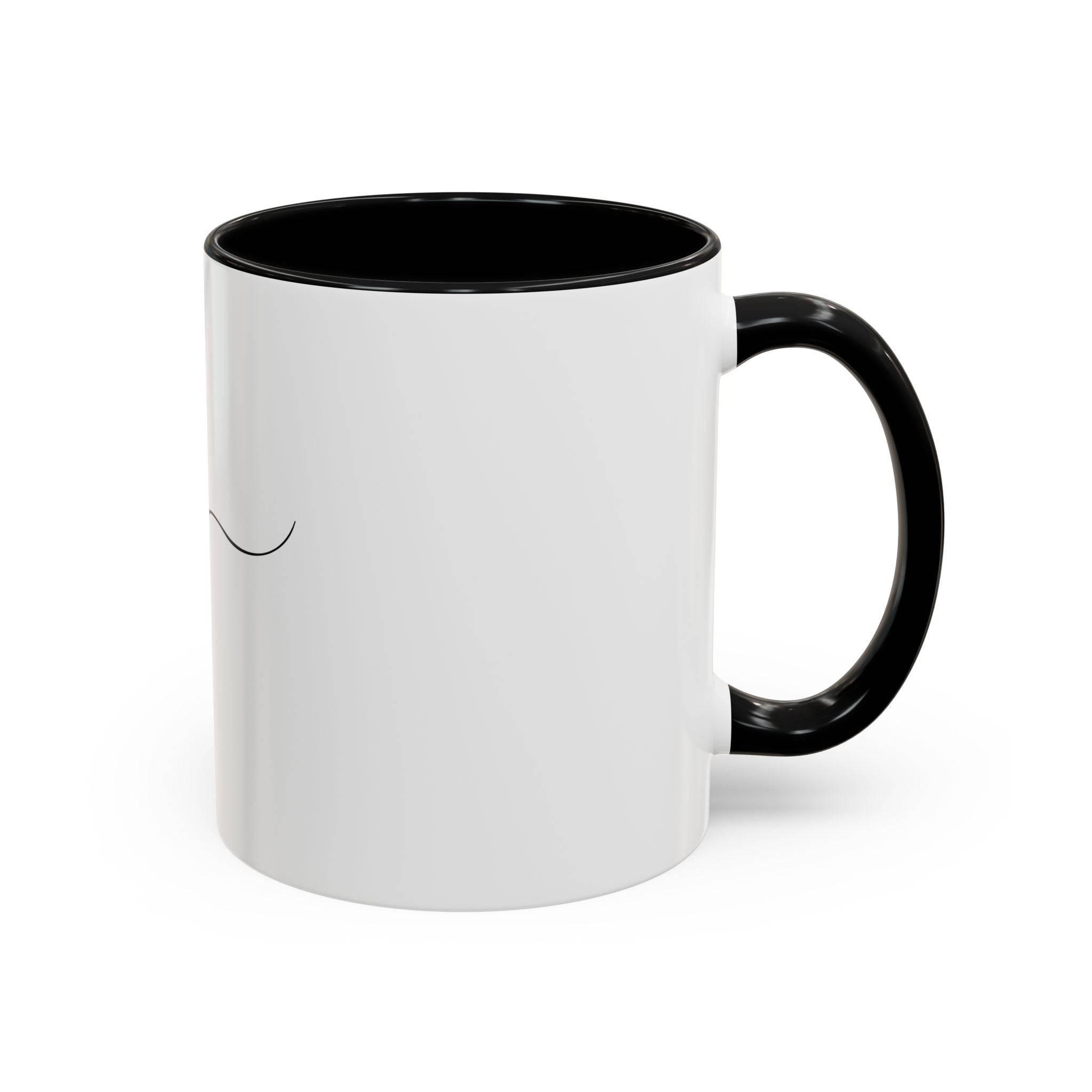 My Signature Accent Coffee Mug - Personalized Monogram Ceramic Cup