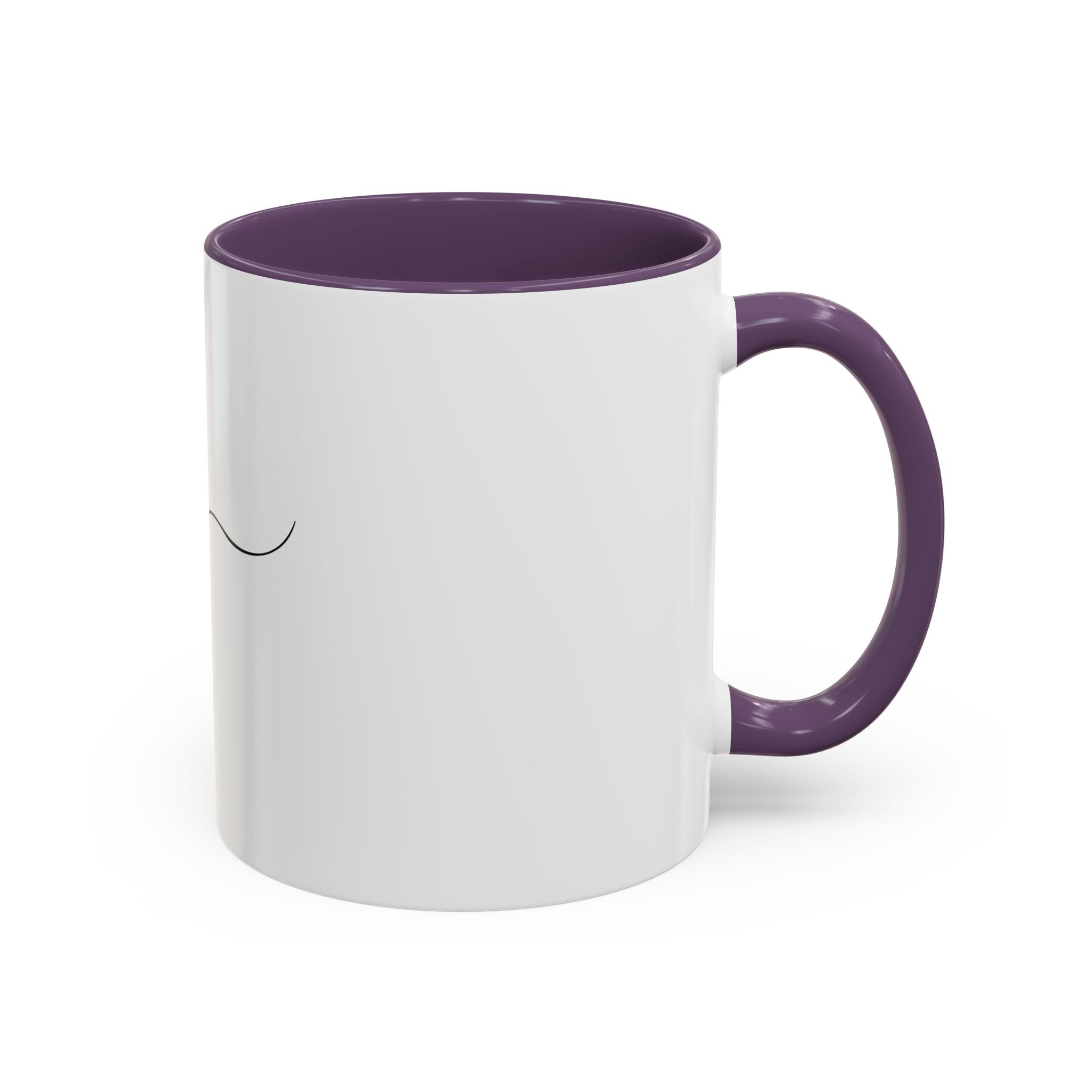 My Signature Accent Coffee Mug - Personalized Monogram Ceramic Cup