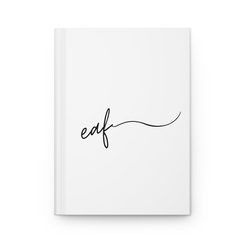 Progress Over Perfection Hardcover Journal — Minimal Matte Notebook for Goals & Daily Reflection