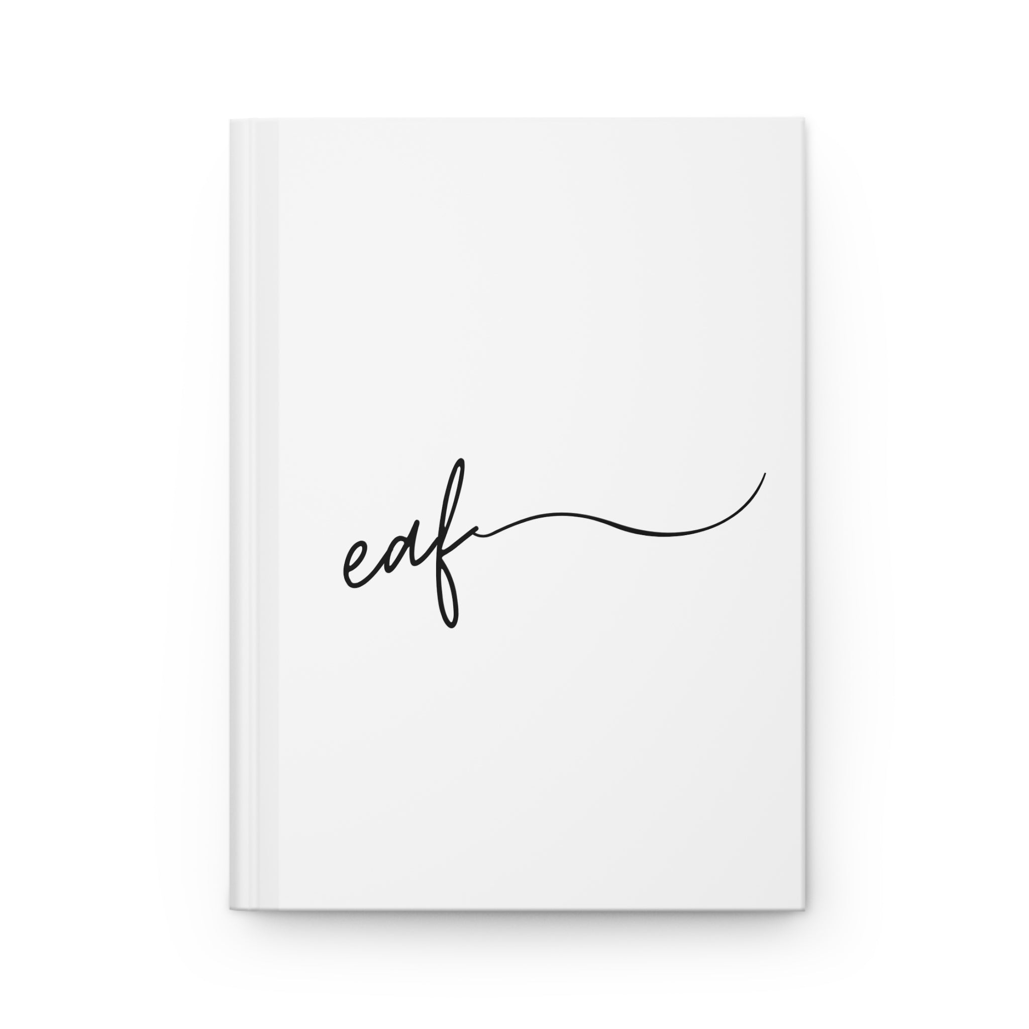 Progress Over Perfection Hardcover Journal — Minimal Matte Notebook for Goals & Daily Reflection