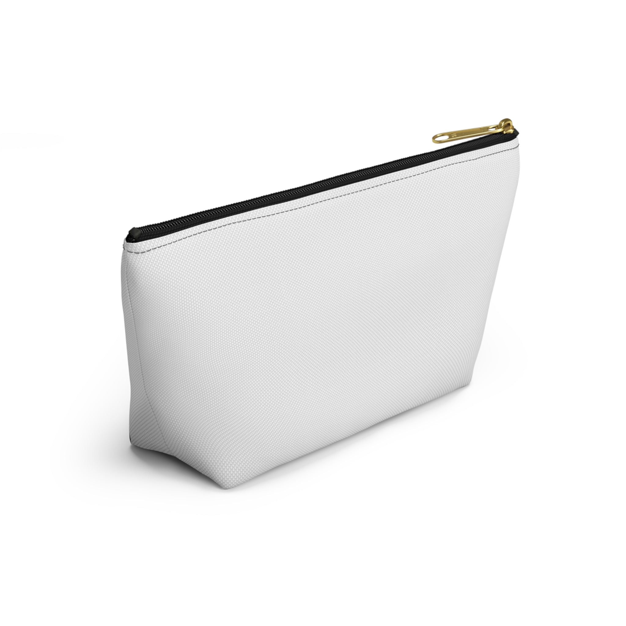 My Signature Monogram Script Accessory Pouch — Minimalist Everything T-Bottom Bag