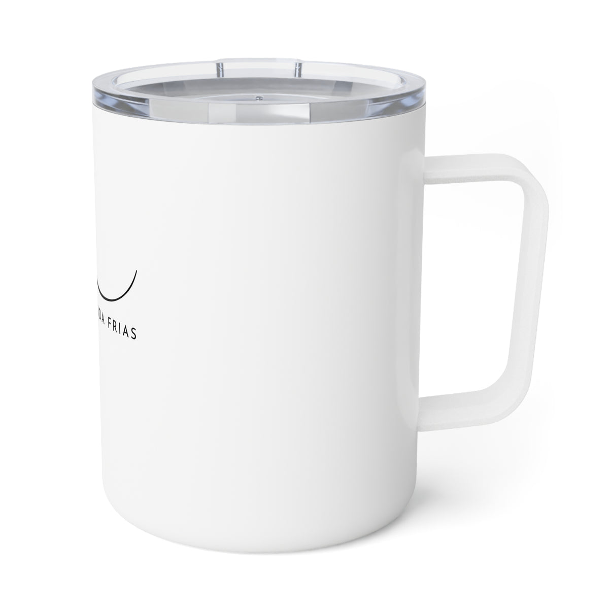 My signature logo Insulated 10oz Coffee Mug — Minimal Script Logo (Elena Aida Frias)