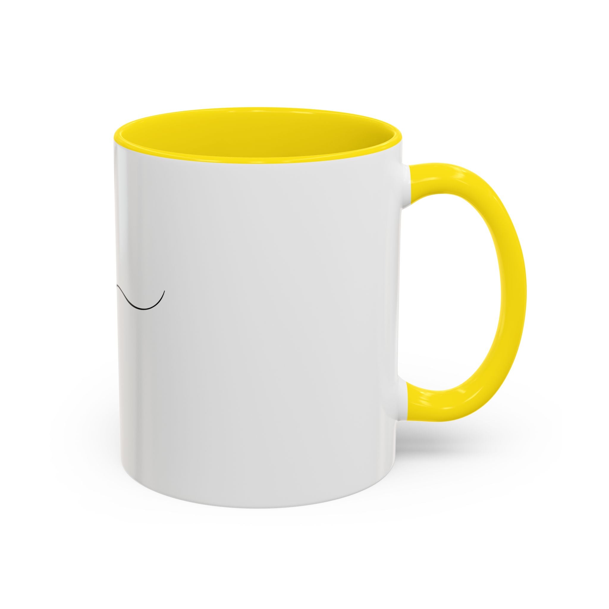 My Signature Accent Coffee Mug - Personalized Monogram Ceramic Cup