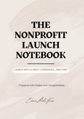 The NonProfit Launch Notebook